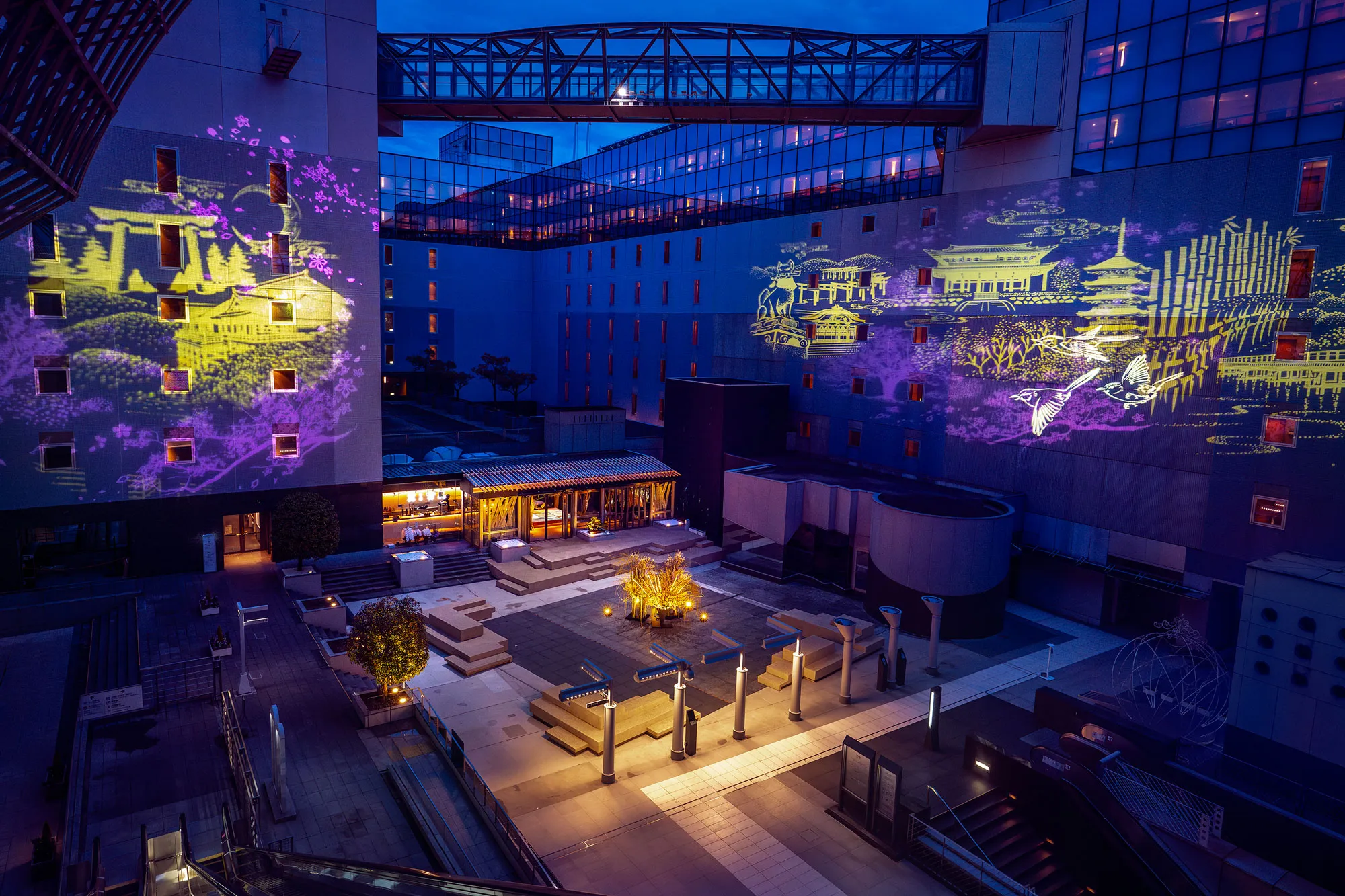 Kyoto Station Building Art Terrace Lounge 'NIWA' Opening!